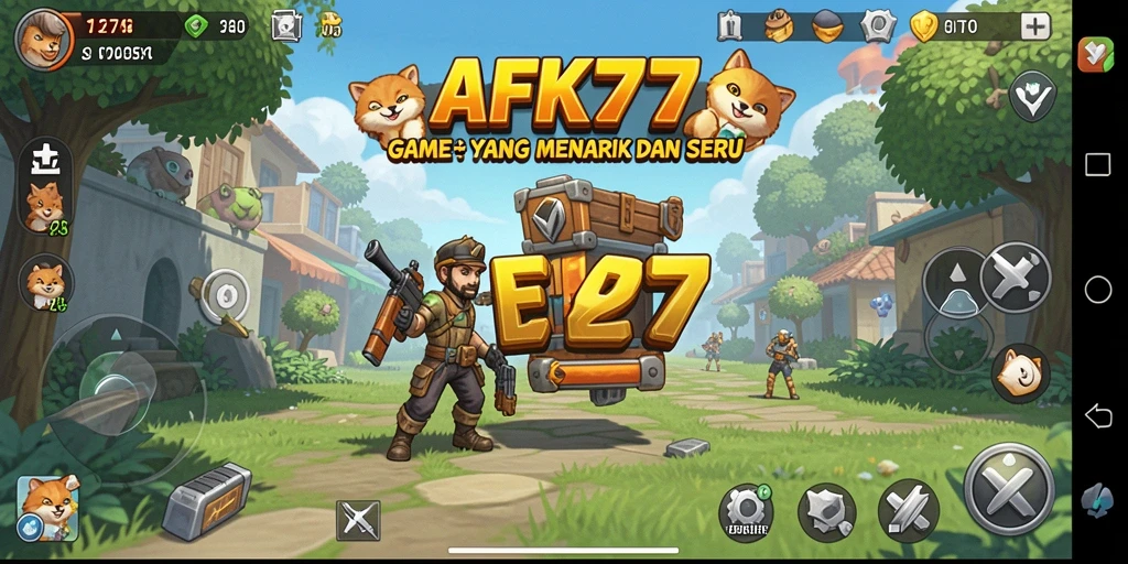 Gameplay AFK77 yang imersif dan menyenangkan saat bermain Idle.