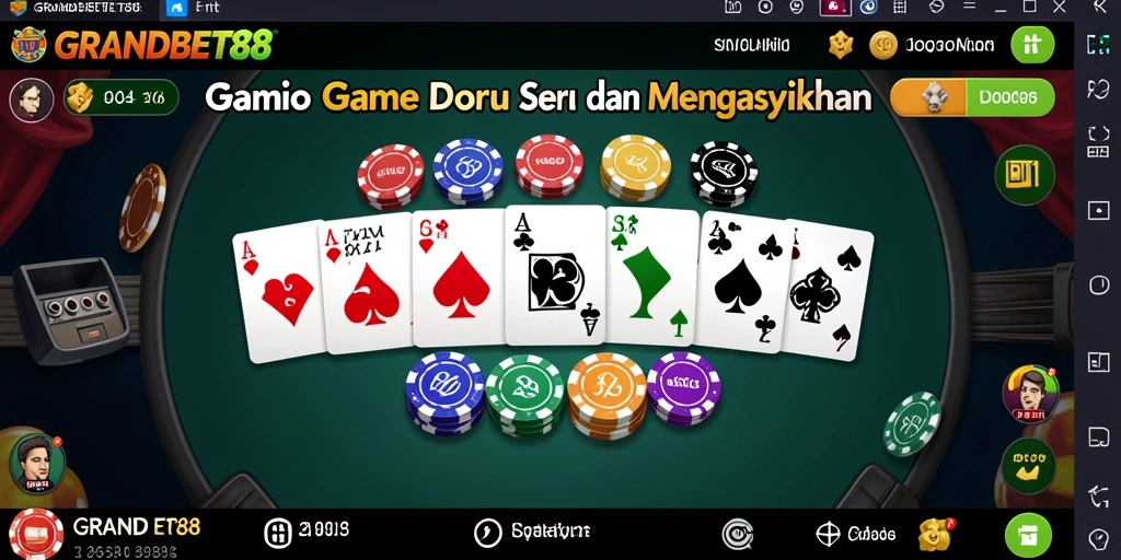 Tampilan gameplay seru di GRANDBET88 dengan teman.