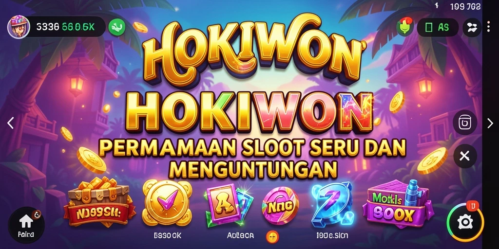 Tampilan gameplay HOKIWON yang menarik dan mendebarkan.