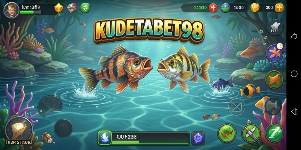 Tangkapan ikan besar di KUDETABET98 dengan tampilan gameplay yang menarik.