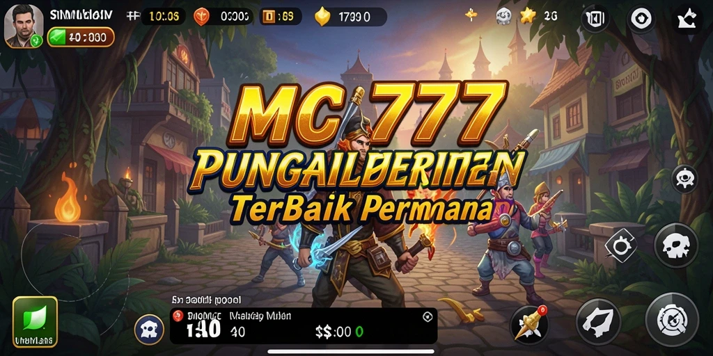 Gameplay MC777 menampilkan simulasi yang mendalam dan interaktif.