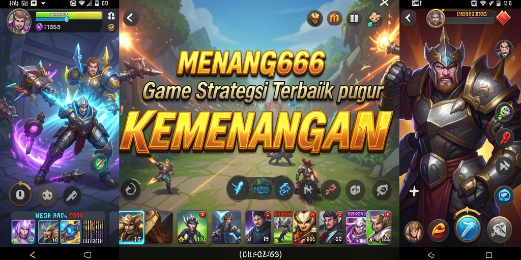 Tampilan gameplay mendebarkan dari MENANG666 yang menampilkan pertempuran strategis.