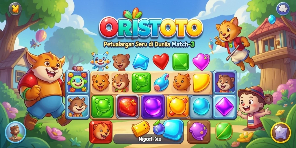 Gameplay seru dan menantang di ORISTOTO.