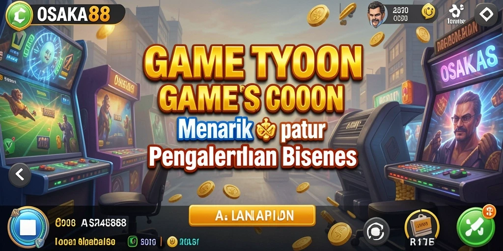 Tampilan menarik dari gameplay OSAKA88 yang penuh strategi Tycoon.