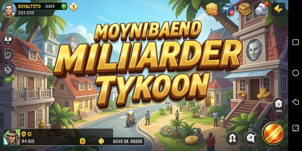 Gameplay menarik dalam ROYALTOTO yang menampilkan aksi Tycoon dinamis.