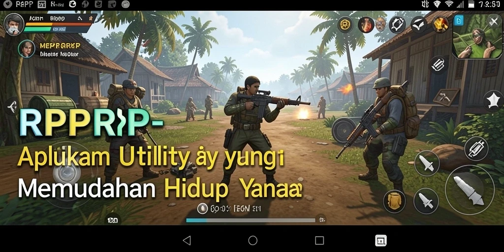 Tampilan antarmuka aplikasi RPRPRP yang intuitif dan mudah digunakan.