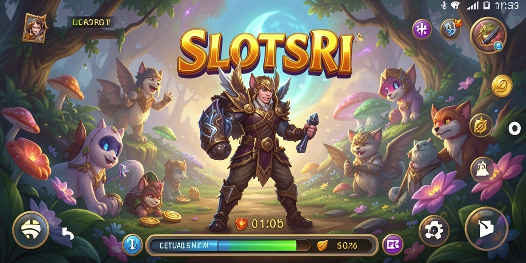 Gameplay seru dalam SLOTSRI dengan pertarungan strategis.