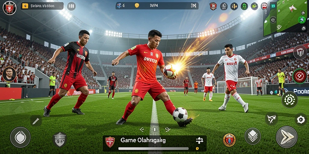 Tangkapan layar gameplay SVIP4 menunjukkan aksi kompetitif yang mendebarkan.