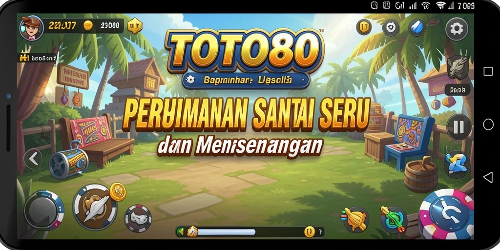 TOTO80 menampilkan gameplay santai yang menarik dan penuh warna.
